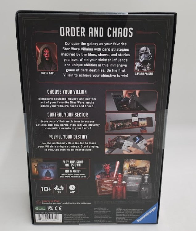 Ravensburger Star Wars Villainous: Revenge at Last Board Game