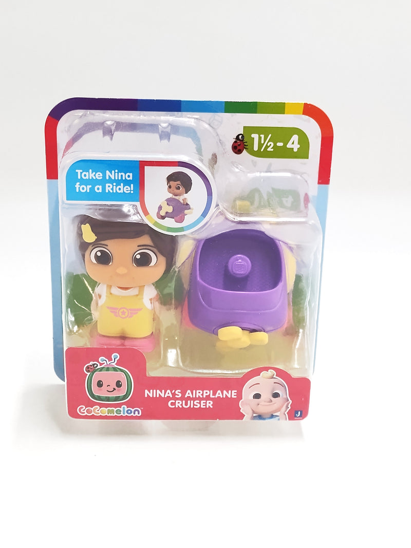 CoComelon Nina's Air Plane Cruiser Mini Figure