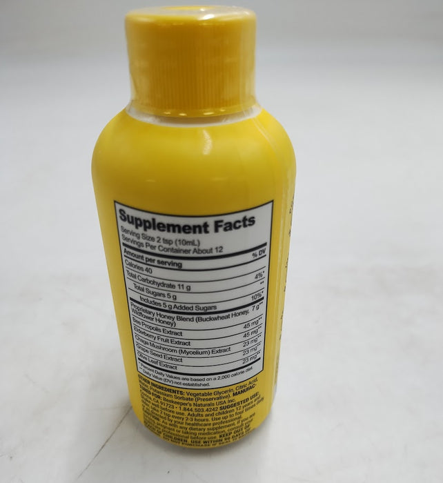 Beekeepers Naturals Daytime Propolis Cough Syrup - 4 fl oz EXP 10/2026