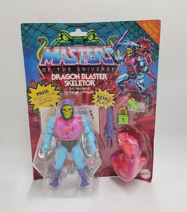 Masters of the Universe Origins Deluxe Dragon Blaster Skeletor SEE DETAILS