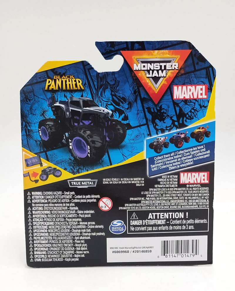 Monster Jam, Marvel Official Black Panther Monster Truck *SEE DETAILS*