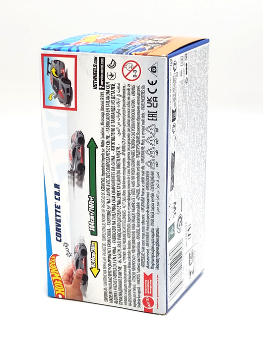 Hot Wheels Pull-Back Speeders Diecast "Corvette C8.R (02/02)"