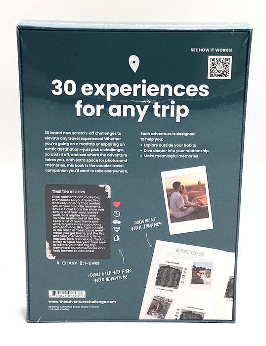 The Adventure Challenge Couples Travel Game