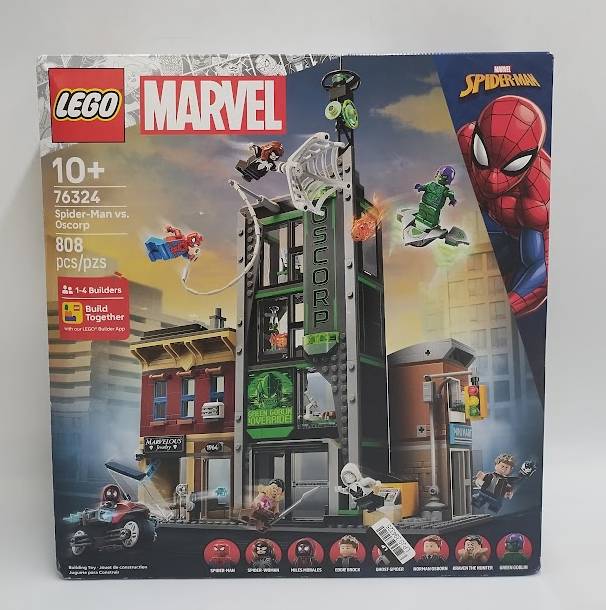 LEGO Marvel Spider-Man vs Oscorp Building Toy 76324 *SEE DETAILS*