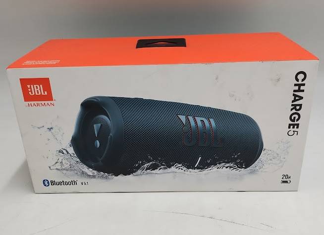 JBL Charge 6 Portable Speaker - Blue: Bluetooth, SEE DETAILS