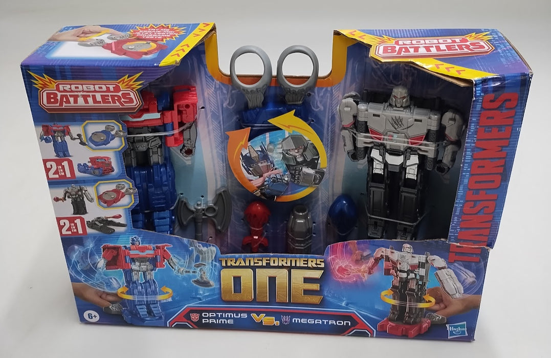 Transformers One Optimus Prime vs Megatron Robot Battlers *SEE DETAILS*