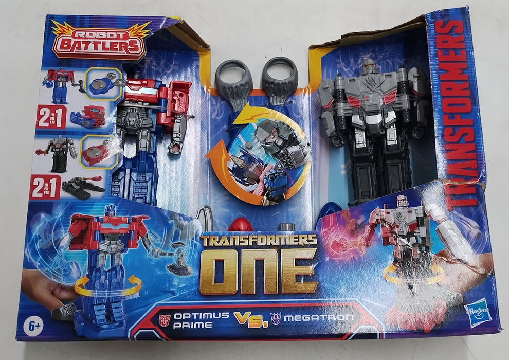 Transformers One Optimus Prime vs Megatron Robot Battlers *SEE DETAILS*
