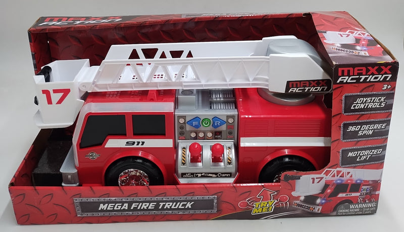 Maxx Action Fire Truck Toy Vehicle