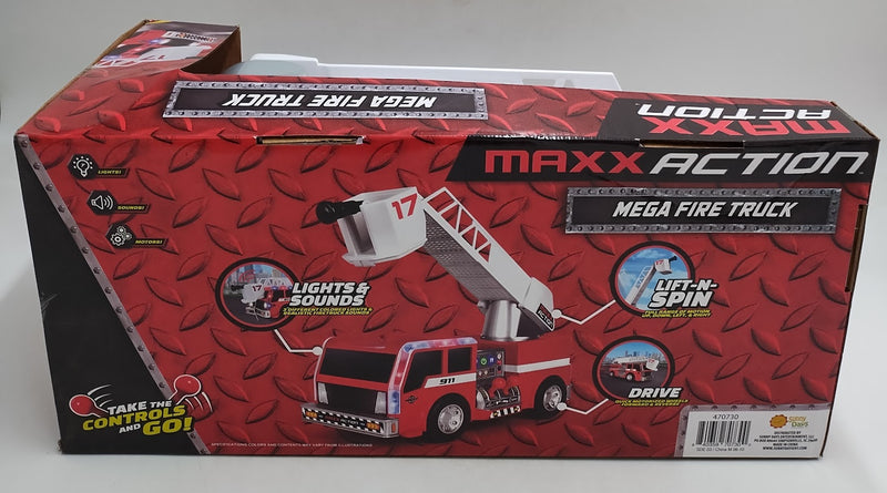 Maxx Action Fire Truck Toy Vehicle