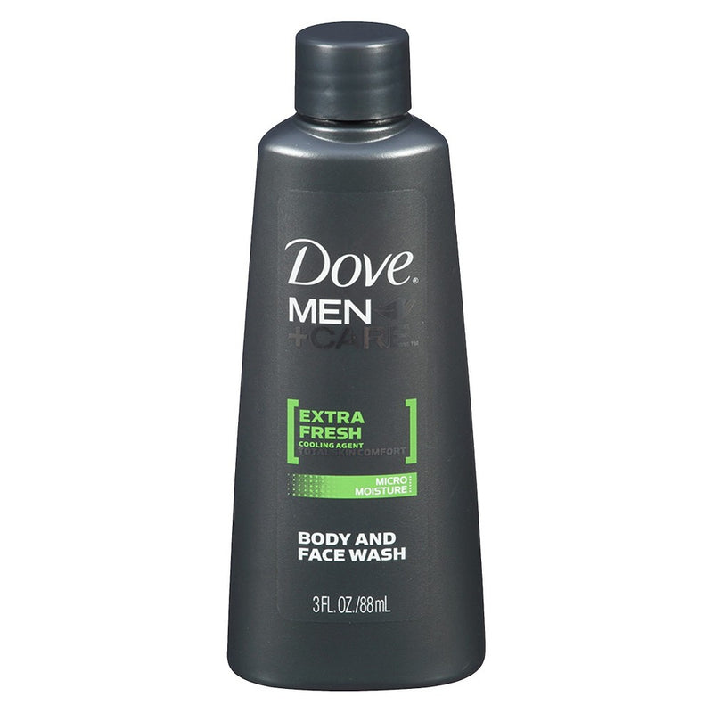 Dove Men+Care Clean Comfort Body and Face Wash-Trial Size - 3oz