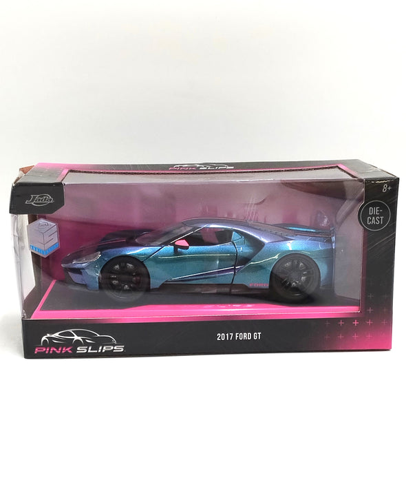 Jada Pink Slips 1/24 2017 Ford GT Diecast Vehicle *SEE DETAILS*