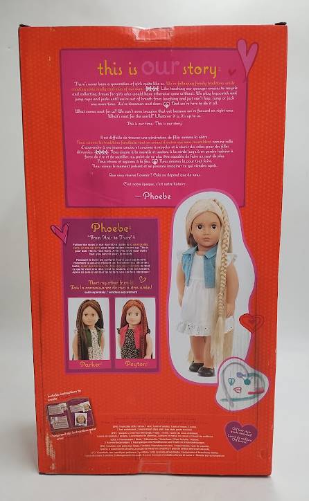 Our Generation Hair Grow Doll - Phoebe SEE DETAILS