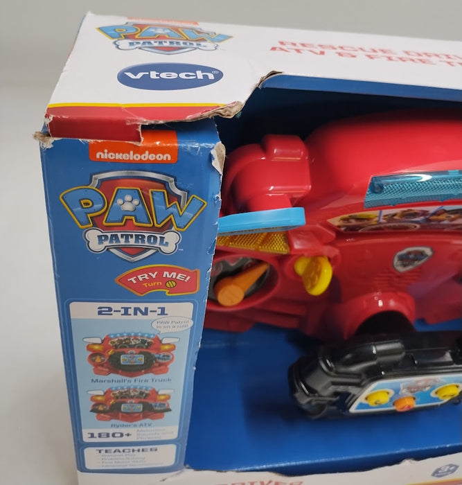 VTech PAW Patrol Rescue Driver ATV & Fire Truck SEE DETAILS
