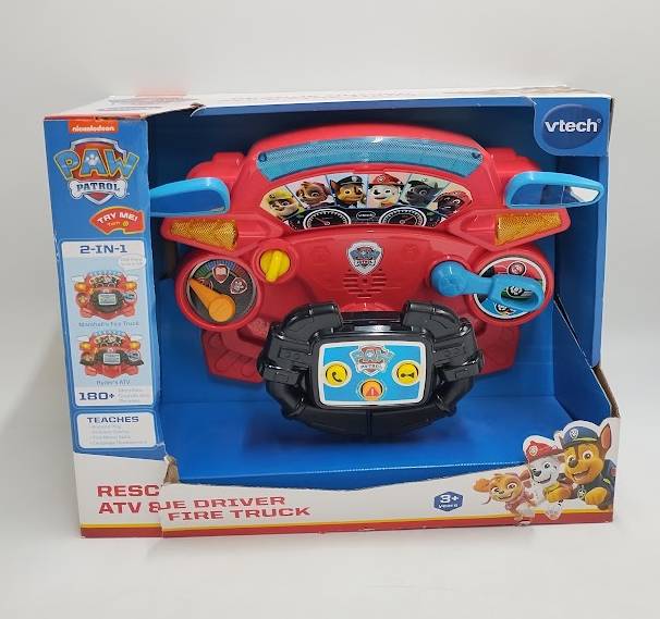 VTech PAW Patrol Rescue Driver ATV & Fire Truck SEE DETAILS