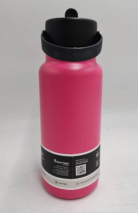 Hydro Flask 32oz Wide Mouth Flex Straw Water Bottle Zinnia