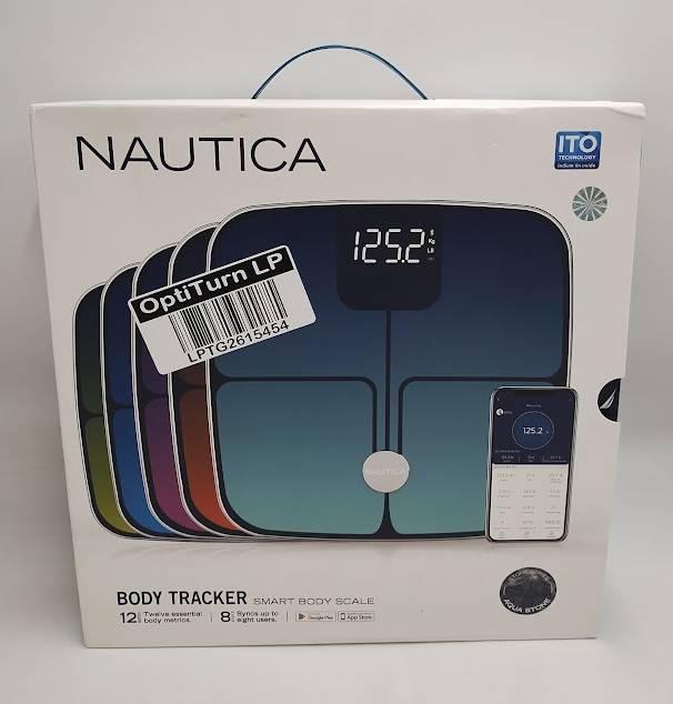 Nautica Body Tracker Digital Bathroom Scale, Bluetooth-Enabled Scale SEE DETAILS