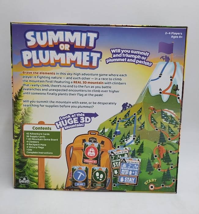Goliath Summit or Plummet Board Game