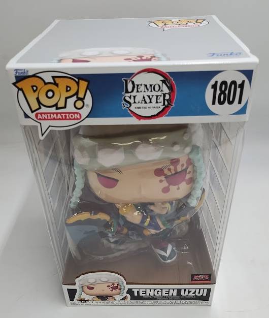 Funko POP! Jumbo: Demon Slayer S2 Tengen Figure.SEE DETAILS.