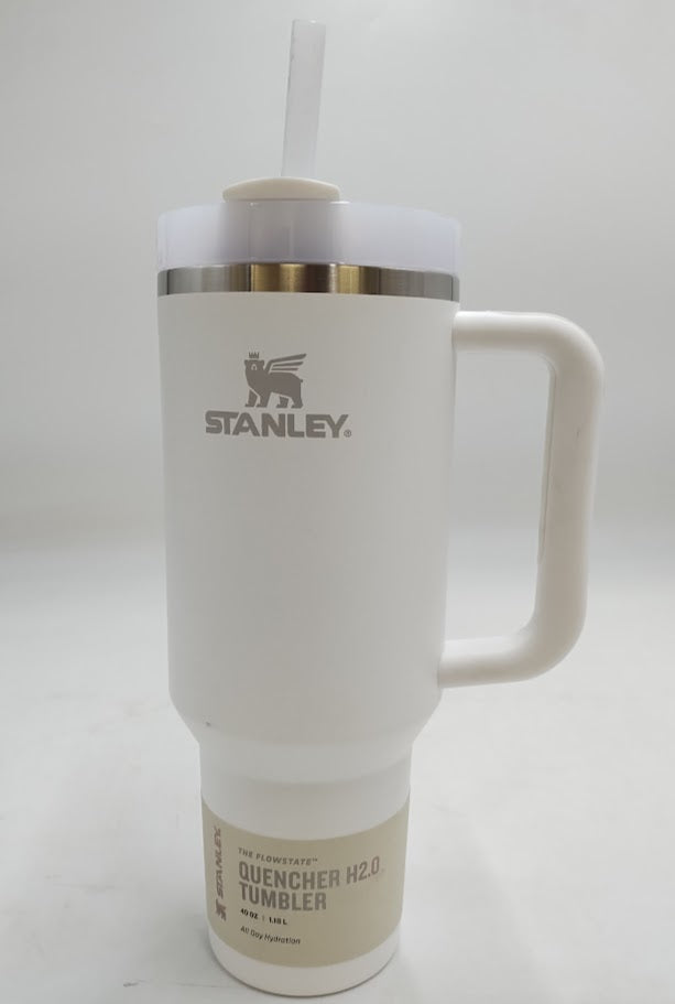 Stanley 40 oz Stainless Steel H2.0 FlowState Quencher Tumbler Frost