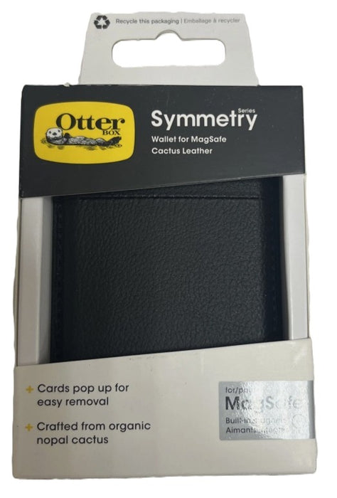 OtterBox Symmetry Series Cactus Leather Wallet with MagSafe - Noir Ash