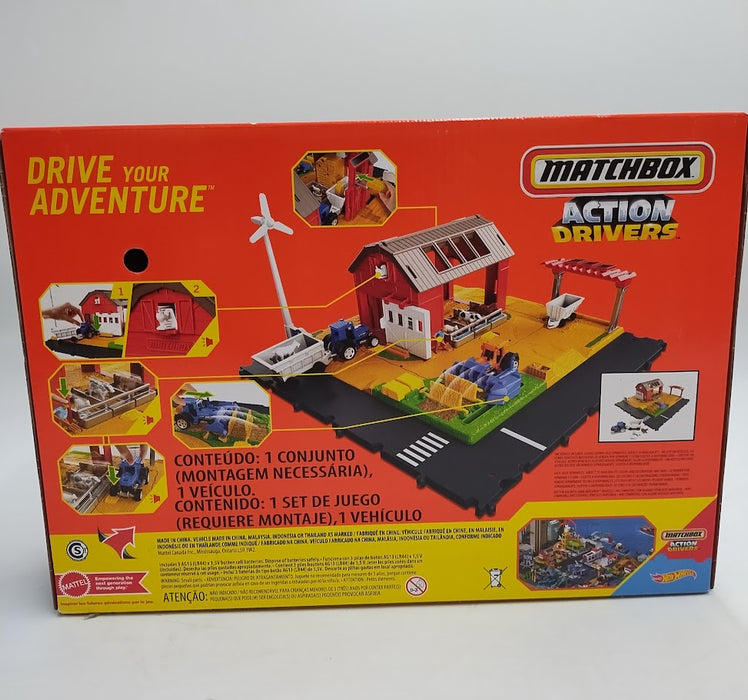 Matchbox Action Drivers Farm Adventure Playset