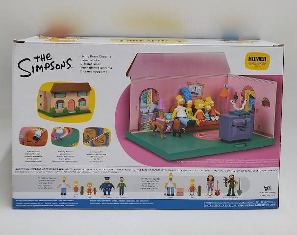 The Simpsons Living Room Diorama Playset SEE DETAILS