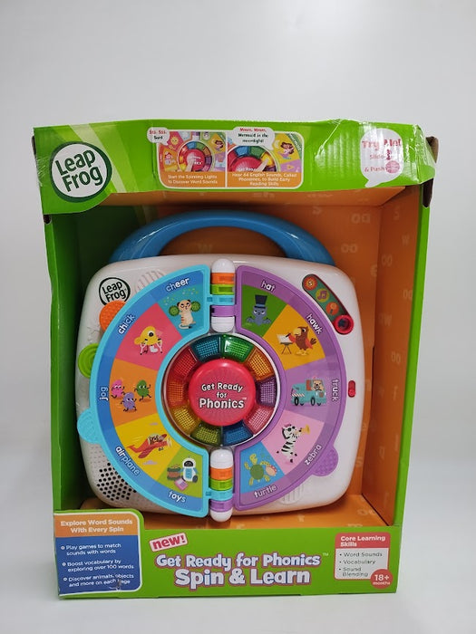 LeapFrog Get Ready for Phonics Spin & Learn SEE DETAILS