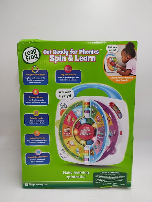 LeapFrog Get Ready for Phonics Spin & Learn SEE DETAILS