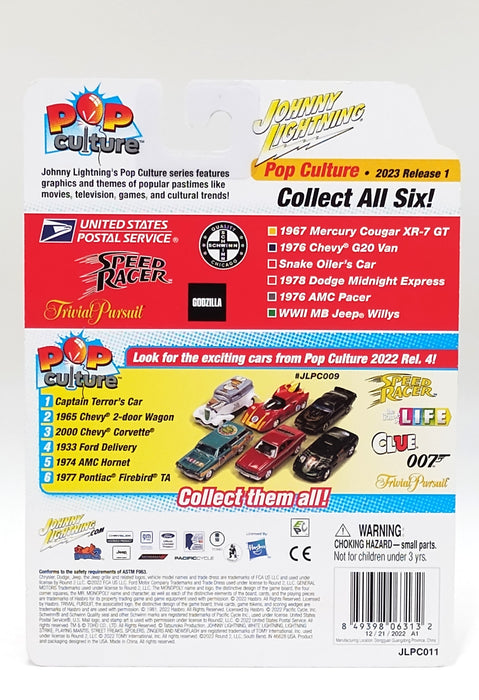 Auto World Johnny Light Pop Culture Speed Racer Snake Oiler Diecast Vehicle