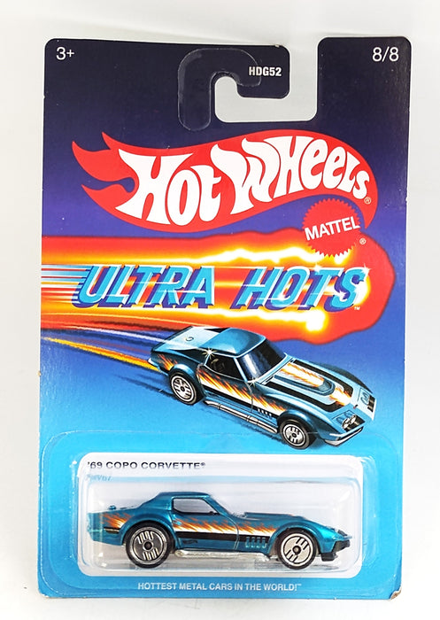 Hot Wheels Ultra Hots 1969 Copo Corvette - Teal