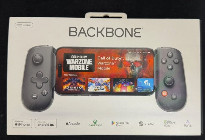 Backbone One (USB-C) Mobile Gaming Controller for Android and iPhone Series 15 -