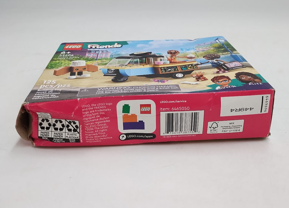 LEGO Friends Mobile Bakery Food Cart Cooking Toy 42606 SEE DETAILS