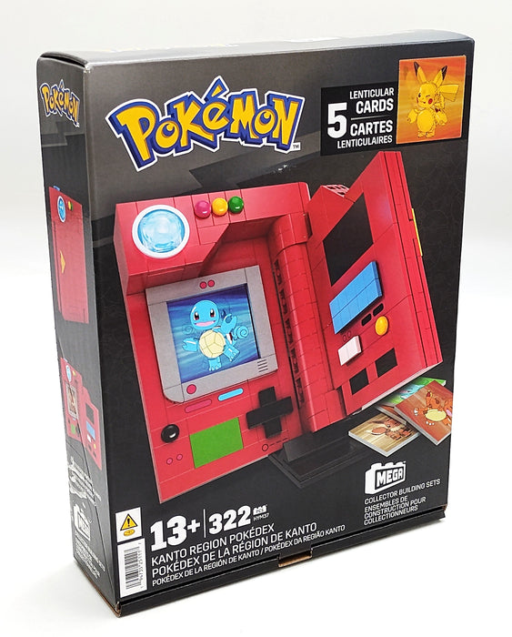 MEGA Pokemon Kanto Region Pokedex Building Kit SEE DETAILS