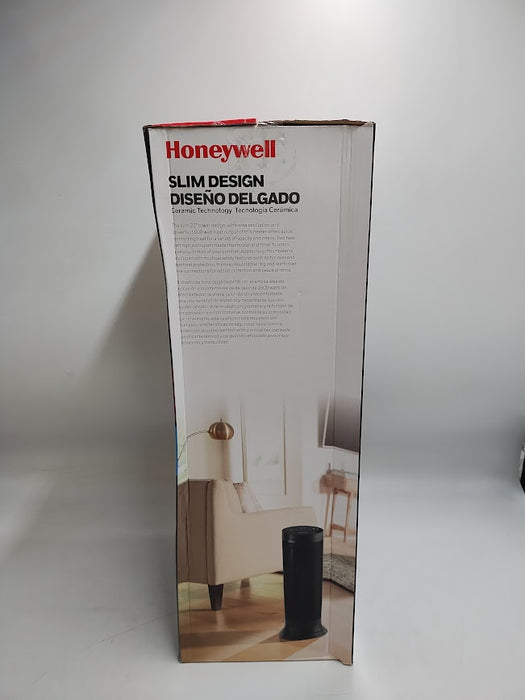 Slim Ceramic Tower Black - Honeywell SEE DETAILS (LOCAL PICKUP ONLY)