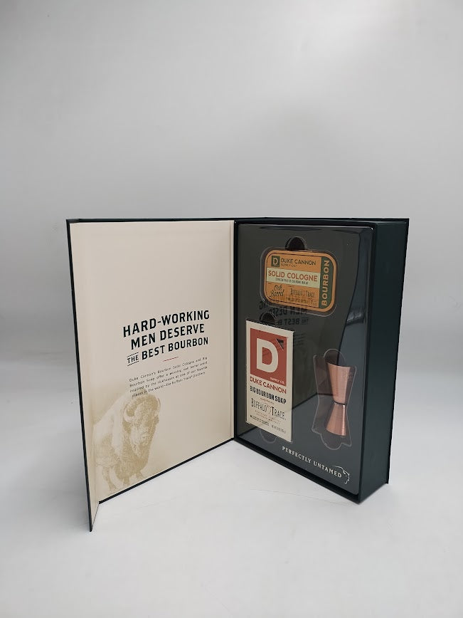 Duke Cannon Supply Co. Men's Buffalo Trace Bourbon Barrel Gift Set - 3pc