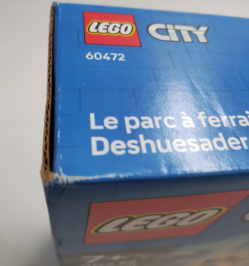 LEGO City Scrapyard with Cars Building Toy for Pretend Play 60472 - SEE DETAILS