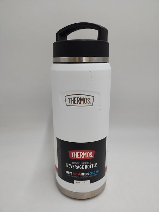 Thermos 40oz Stainless Steel Wide Mouth - White SEE DETAILS