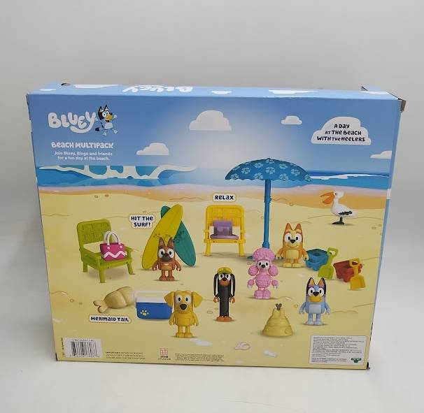 Bluey Figure & Accessory Beach Multipack SEE DETAILS