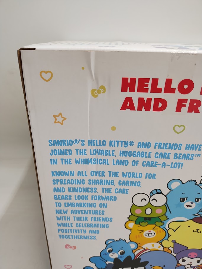 Care Bears x Hello Kitty - Hello Kitty as Funshine Bear, My Melody as Share Bear