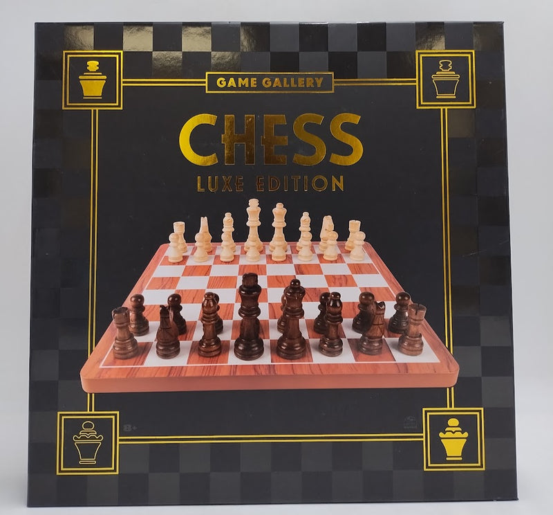 Game Gallery Wood Chess Set Luxe Edition