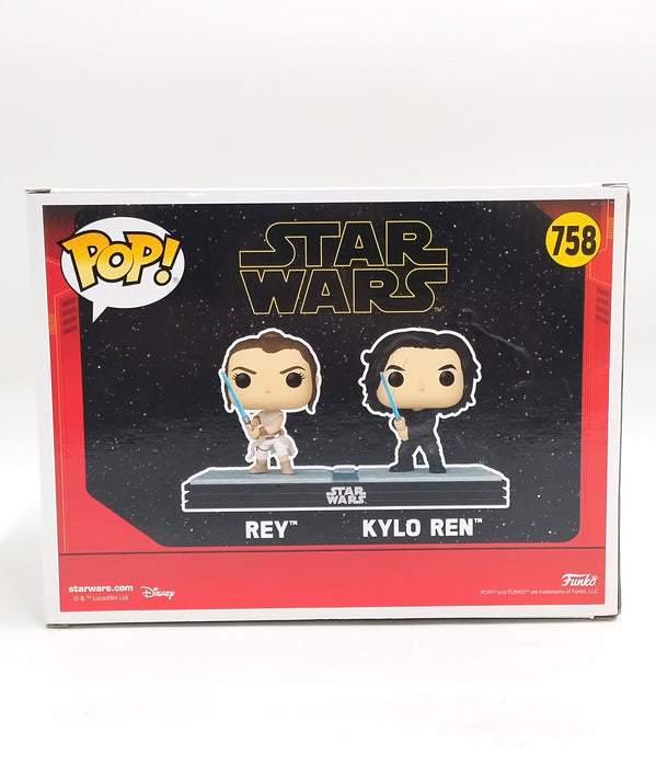 Funko POP! Moments: Star Wars Kylo Ren and Rey Figures *SEE DETAILS*