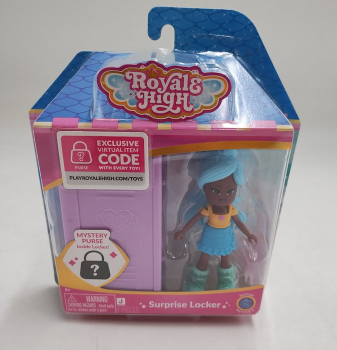 Royale High Surprise Lockers (3" 1 Fig 1 Locker 5 Accy.) (Water)