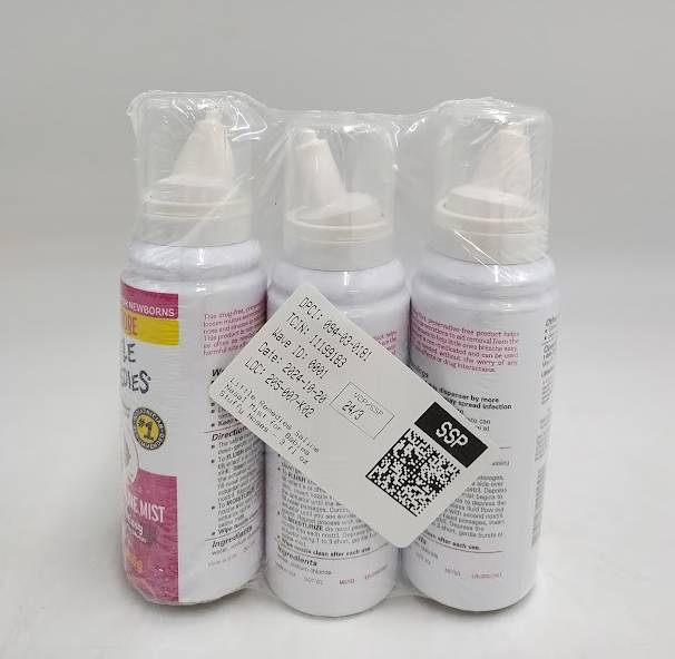 3 PACK!! Little Remedies Saline Nasal Mist for Babies Stuffy Noses EXP 03/26