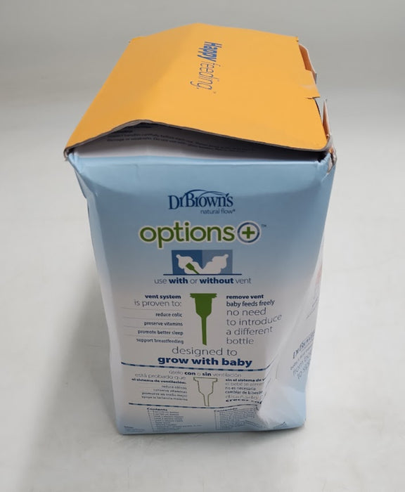 Dr. Brown's Options+ Wide-Neck Anti-Colic Bottle Set - 0-6 Months *SEE DETAILS*