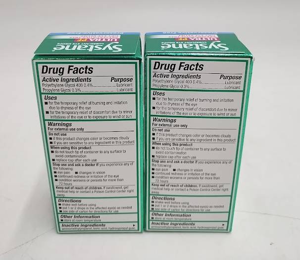 2 PACK!! Systane Ultra Multi-Dose Preservative-Free Eye Drops EXP 09/2026