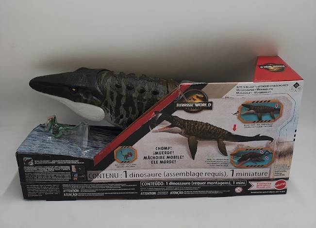 Jurassic World Rebirth Bite N Blast Mosasaurus and Dilophosaurus SEE DETAILS