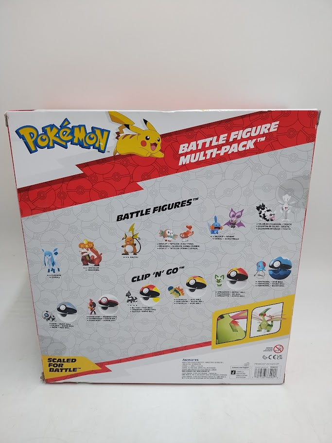 Pokemon 4.5" Flygon Battle Mini Figure - 10pk SEE DETAILS