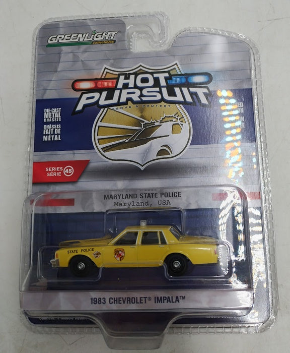 GreenLight Hot Pursuit Series - 1:64 Scale 1983 CHEVROLET IMPALA