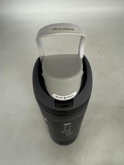 Owala FreeSip 24oz Stainless Steel Water Bottle - Black READ DESCRIPTION