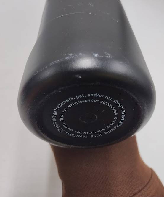 Owala FreeSip 24oz Stainless Steel Water Bottle - Black READ DESCRIPTION